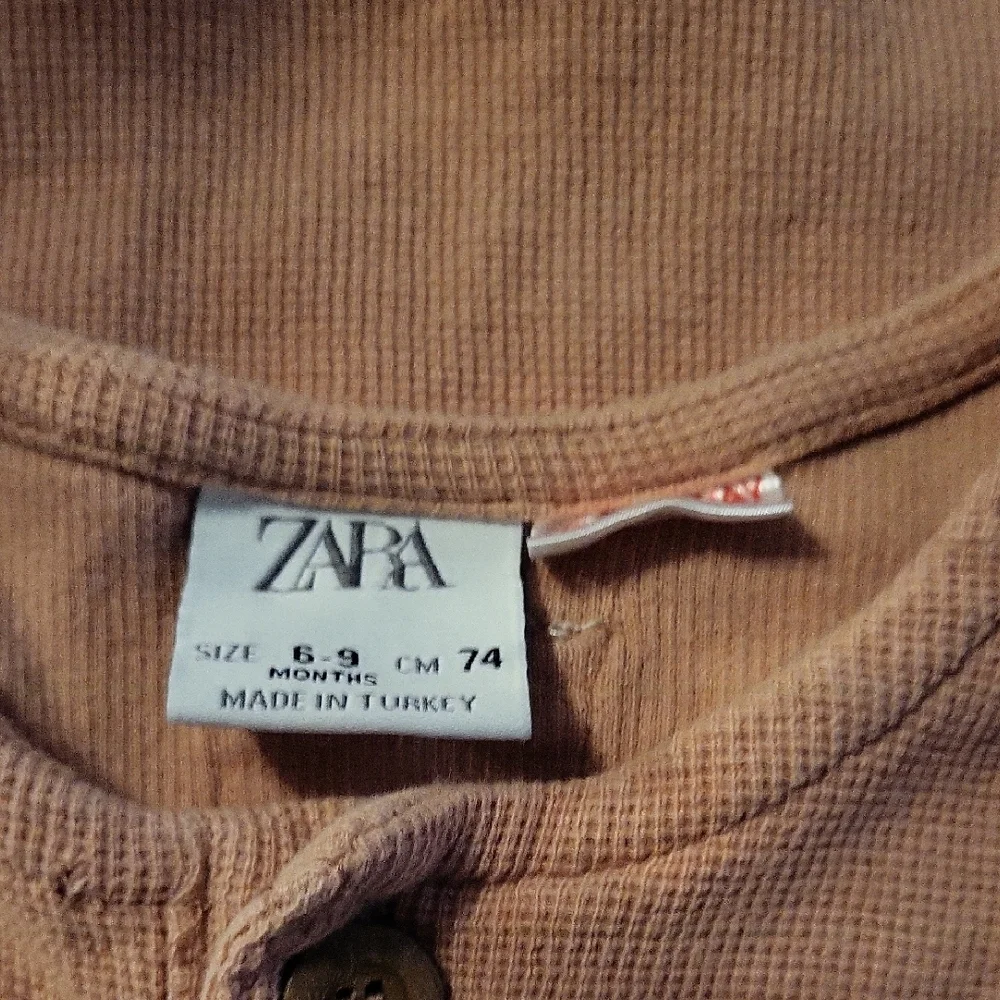 Zara Kids Dusty Pink Buttoned Romper